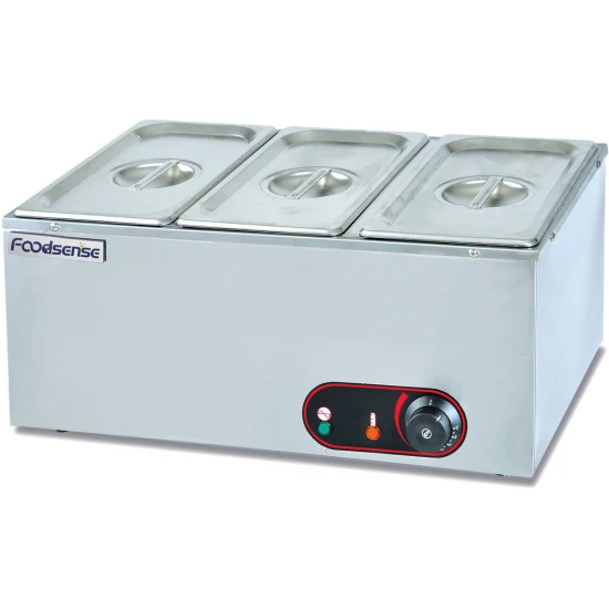 Equipamento de cozinha Aquecedor elétrico Buffet Aquecedor de alimentos Bain Marie